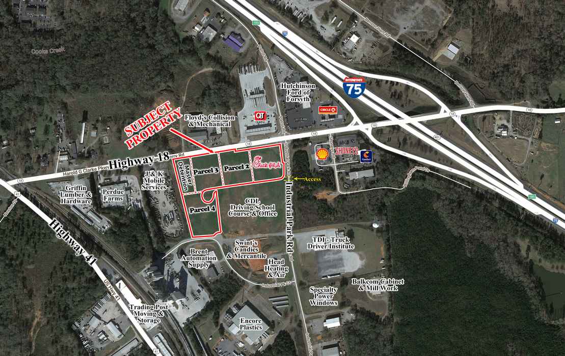  Industrial Park Drive at Highway 18, Forsyth, GA 31029 - Main Photo